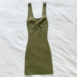 Abercrombie & Fitch Reversible Thick Ribbed Mini Dress